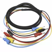 4mm Retractible Stackable Banana Plug Lead 4 Colour, 2m